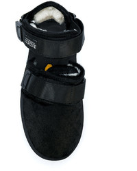 Мужские черные сандалии от Suicoke