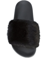 Мужские черные сандалии от Givenchy