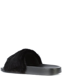 Мужские черные сандалии от Givenchy