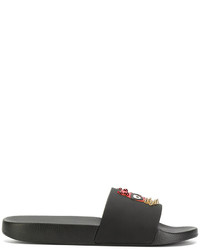 Мужские черные сандалии от Dolce & Gabbana
