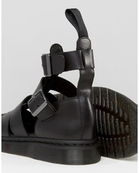 Мужские черные сандалии от Dr. Martens