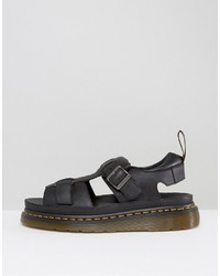 Мужские черные сандалии от Dr. Martens