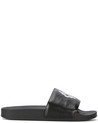 Мужские черные сандалии от Marcelo Burlon County of Milan