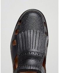 Мужские черные сандалии от Grenson