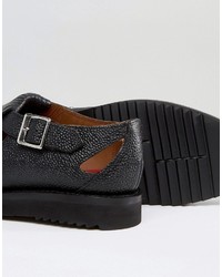 Мужские черные сандалии от Grenson