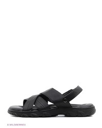 Мужские черные сандалии от Oodji