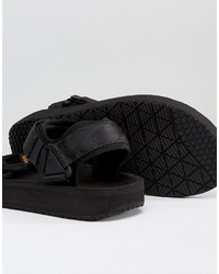 Мужские черные сандалии от Teva