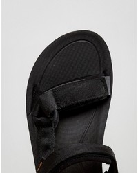 Мужские черные сандалии от Teva