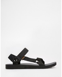 Мужские черные сандалии от Teva