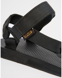 Мужские черные сандалии от Teva