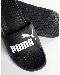 Мужские черные сандалии от Puma