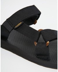 Мужские черные сандалии от Teva