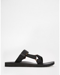 Мужские черные сандалии от Teva