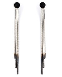 Черные серьги от Iosselliani