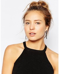 Черные серьги от Pilgrim