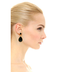 Черные серьги от Kenneth Jay Lane