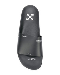 Мужские черные сланцы от Off-White