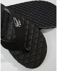 Мужские черные сланцы от Original Penguin