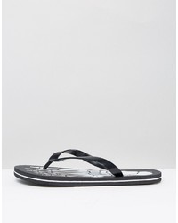 Мужские черные сланцы от Brave Soul