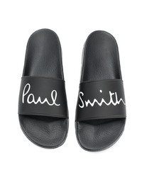 Мужские черные сланцы от Paul Smith