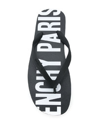 Мужские черные сланцы от Givenchy