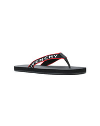 Мужские черные сланцы от Givenchy