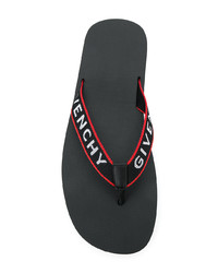 Мужские черные сланцы от Givenchy