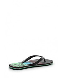 Мужские черные сланцы от Quiksilver