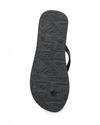 Мужские черные сланцы от Quiksilver