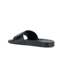 Мужские черные сланцы от Jimmy Choo