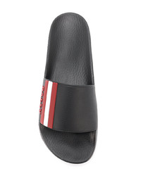 Мужские черные сланцы от Bally