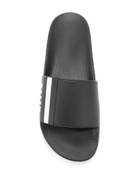 Мужские черные сланцы от Bally