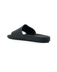 Мужские черные сланцы от Rick Owens DRKSHDW