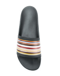 Мужские черные сланцы от Paul Smith