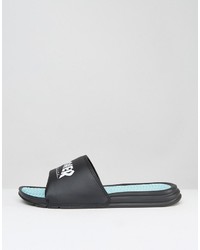 Мужские черные сланцы от HUF