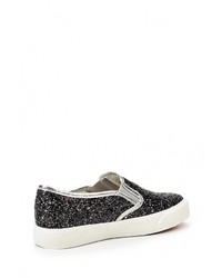 Женские черные слипоны от Bella Comoda