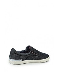 Мужские черные слипоны от Bugatti