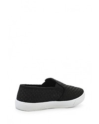 Женские черные слипоны от Coco Perla