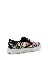 Женские черные слипоны от Coco Perla