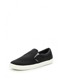 Мужские черные слипоны от Crocs