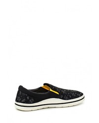 Мужские черные слипоны от Crocs