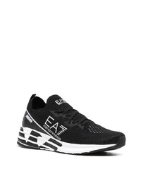 Мужские черные слипоны от Ea7 Emporio Armani