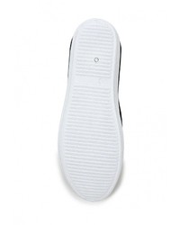 Женские черные слипоны от D.T. New York