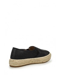 Женские черные слипоны от Damerose