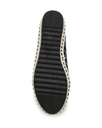 Женские черные слипоны от Diamantique