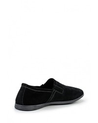 Мужские черные слипоны от Dino Ricci