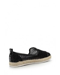 Женские черные слипоны от Exquily