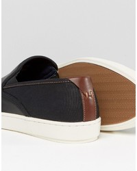 Мужские черные слипоны от Aldo