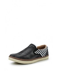 Мужские черные слипоны от Francesco Donni