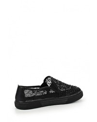 Женские черные слипоны от GLAMforever